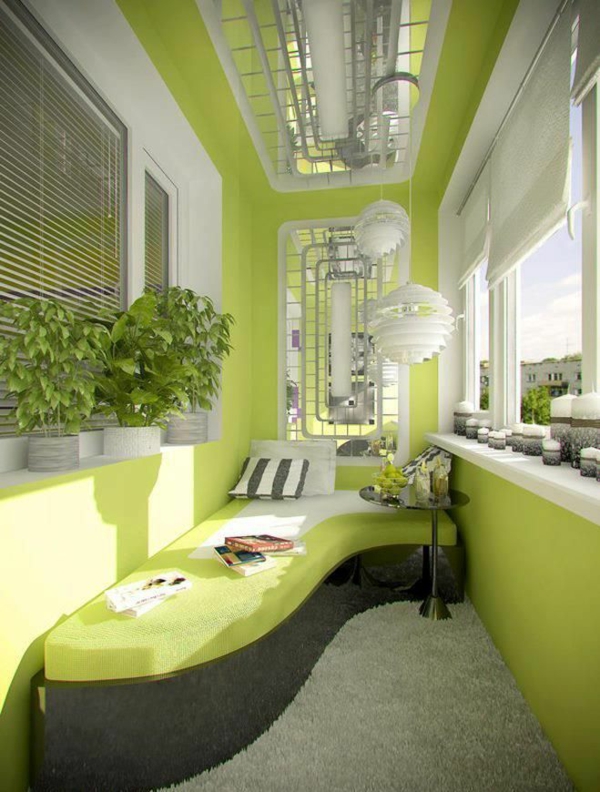 grün inspirierte terrasse sofa pendelleuchten 