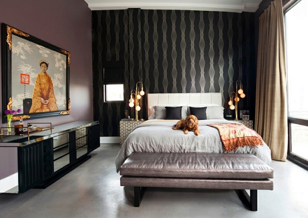 schlafzimmer im orientalischen stil beleuchtung ideen