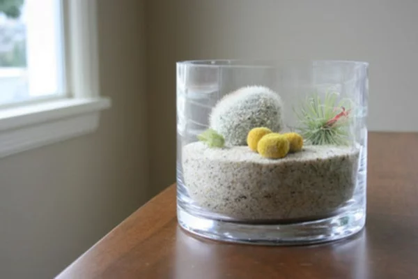 terrarium selber machen ideen glas gefäß