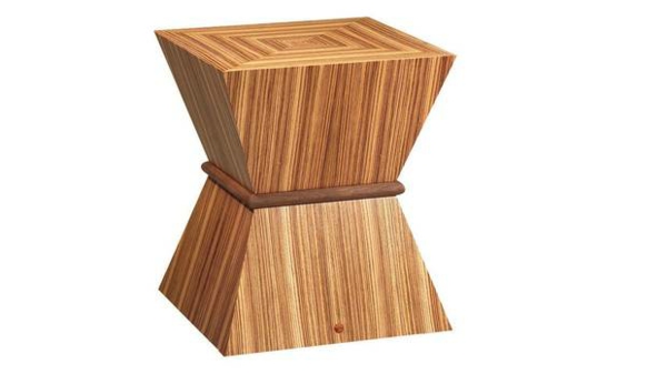 Beistelltisch Holzblock texturen designer 