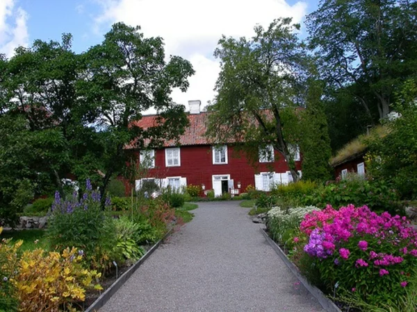 Gartenhaus im Schwedenstil gartenweg