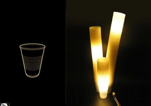 Lampen bechen Design originell idee