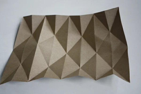  Lampenschirm Anleitung falten Origami