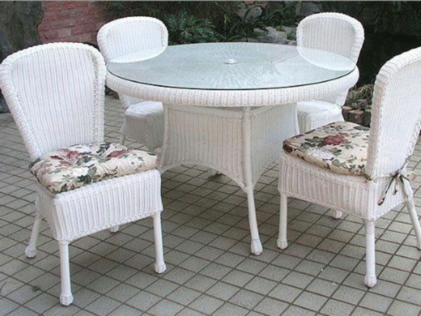 gartenmöbel aus Polyrattan lounge gartenmöbel stühle tisch