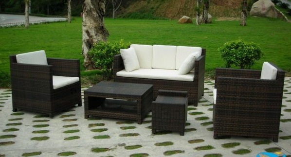  Möbel aus Polyrattan lounge gartenmöbel traditionell