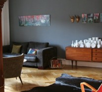 30 Wohnideen für Wandfarbe in Grautönen – trendy Farbgestaltung