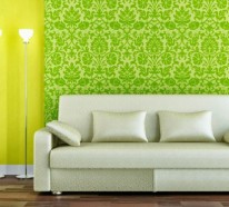Wandfarbe in Grüntönen – frische, lebhafte Farbgestaltung