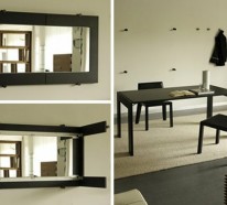 Wandklapptische - klappbare Holztische für kleine Räume