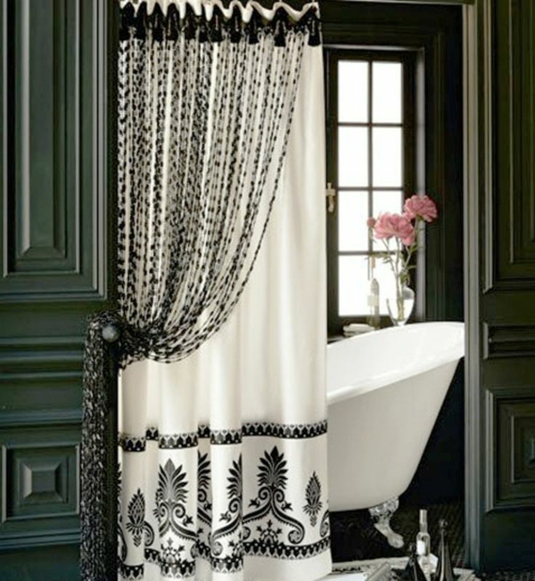 badezimmer gardinen gardinen dekoration beispiele 