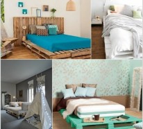 Europaletten Bett selber bauen – 30 Ideen für kostengünstige DIY-Möbel in Ihrem Schlafzimmer