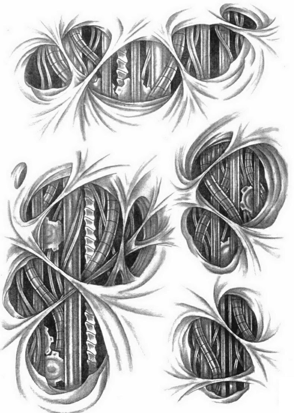 Biomechanik Tattoo 20 coole Ideen und inspirierende Bilder