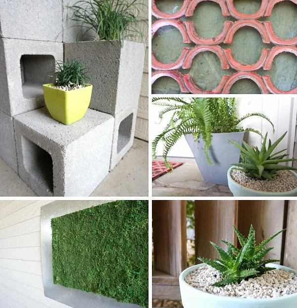details betonstein erzeugnisse betonblocke pflanzen 