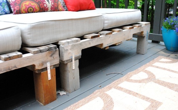 diy sofa aus paletten selber bauen balkon terrassengestaltung