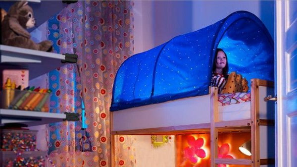 ideen für außerordentliche betten kinderzimmer design zeltbett