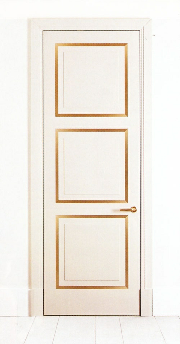 interior design ideen weiße innentüren akzente