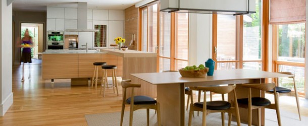 küche einrichten minimalistischer skaninavischer stil