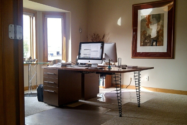 modern home office tischbeine bürotisch