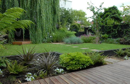 moderne gärten bilder terrassengestaltung holz