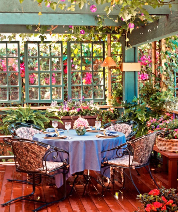 Garten Designideen - Pergola selber bauen