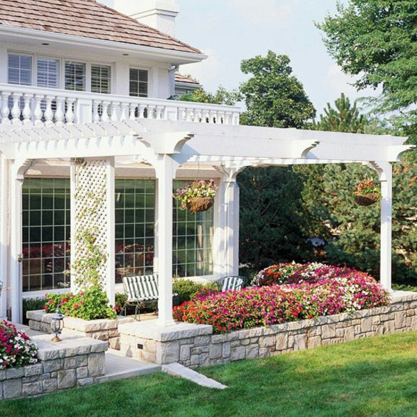 Garten Designideen - Pergola selber bauen