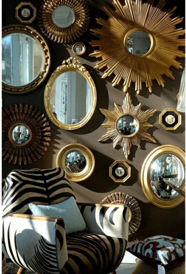 Designer Spiegel - Dekoideen mit glänzenden Accessoires