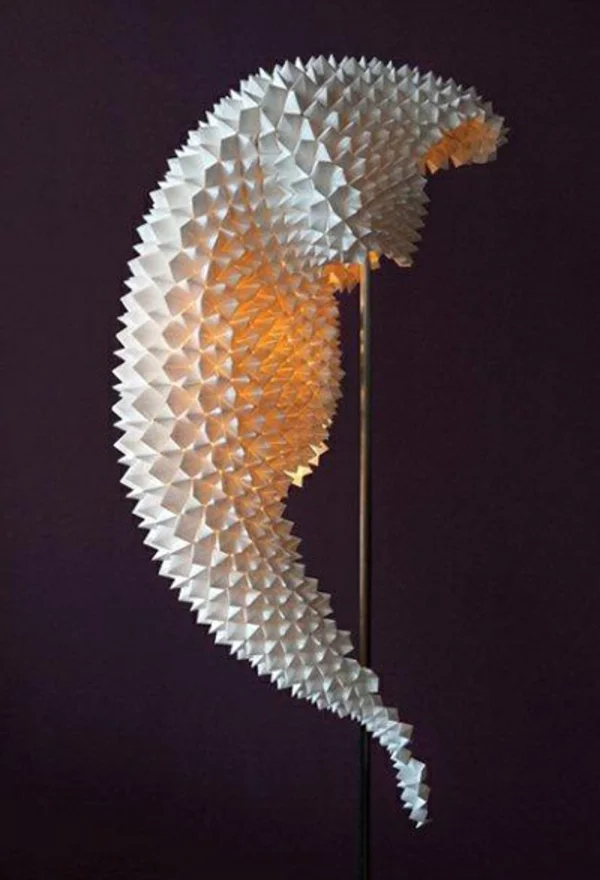 stehlampen origami stilvoll drache 