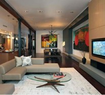 TV Wohnwand im modernen Wohnzimmer – 15 inspirierende Beispiele