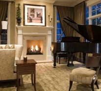Wohnzimmer Möbel – Wenn das Klavier dazu zählt – 15 Beispiele
