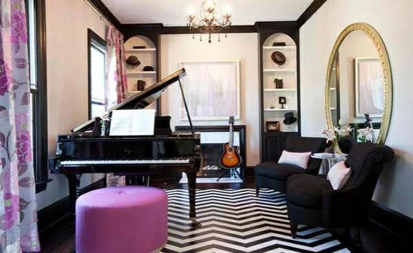wohnzimmer möbel klavier einrichtungsstil traditionell wohnzimmer farben