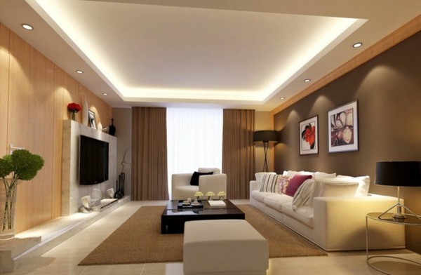 Beleuchtungsideen-fürs-Wohnzimmer-cool-wohnzimmerlampen-zimmerdecke