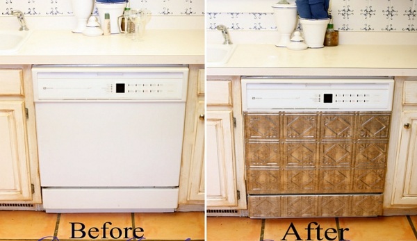 DIY wohnideen spülmaschine erneuern coole bastelideen