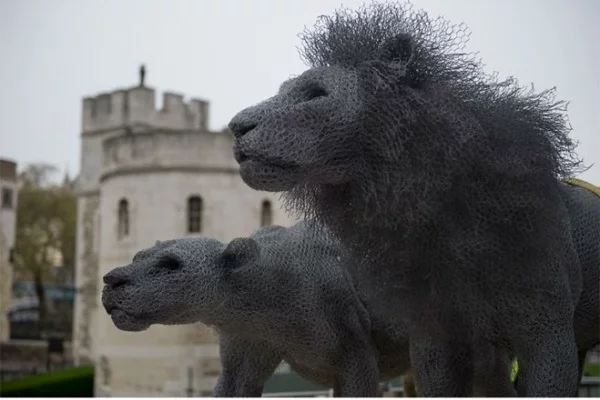 berühmte kunstwerke kunst lions tower of london