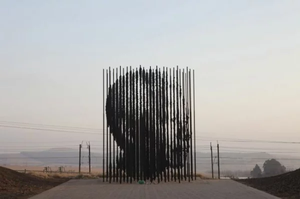 kunstwerke kunst nelson mandela statue südafrika