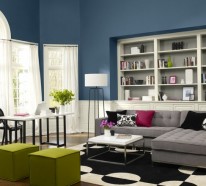 Farbideen für Wohnzimmer – lebhaftes Ambiente in jedem Zuhause