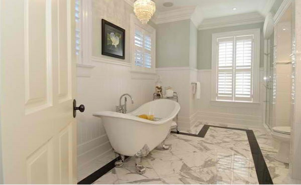 Freistehende Badewannen im viktorianischen Stil