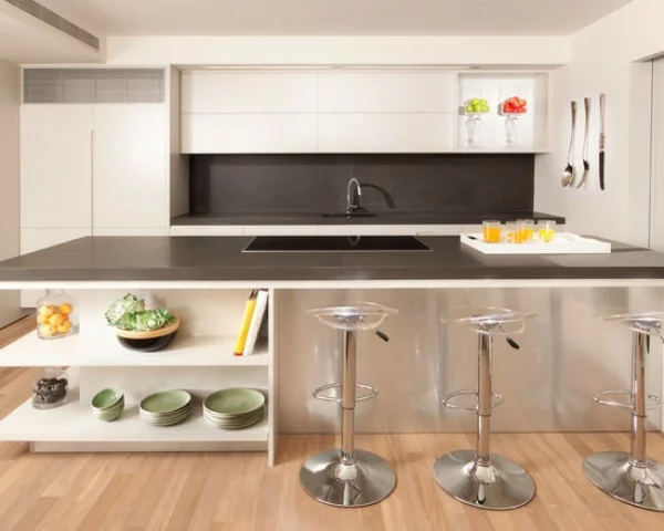 moderne küchen eckregal küchenmöbel kücheninsel 