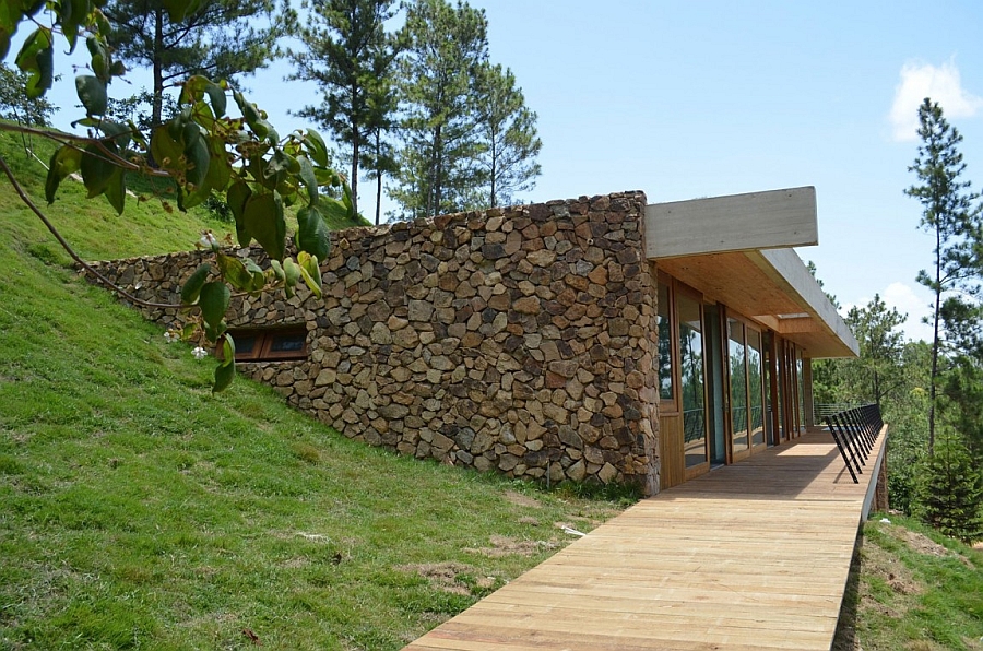 nachhaltige architektur luxushaus natürliche materialien dominikanische republik