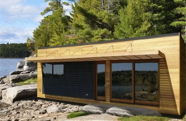 günstige Minihäuser aus Holz 