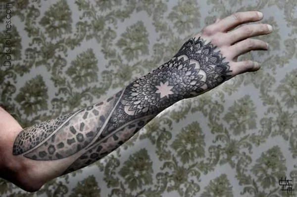 tattoo unterarm motive schwarz art