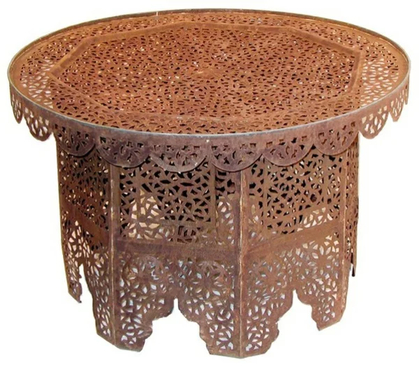 stahl muster marokkanisch tisch orientalische Möbel