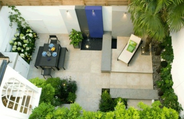 terrassengestaltung beispiele gartenmöbel essbereich gestalten entspannungsecke pflanzen