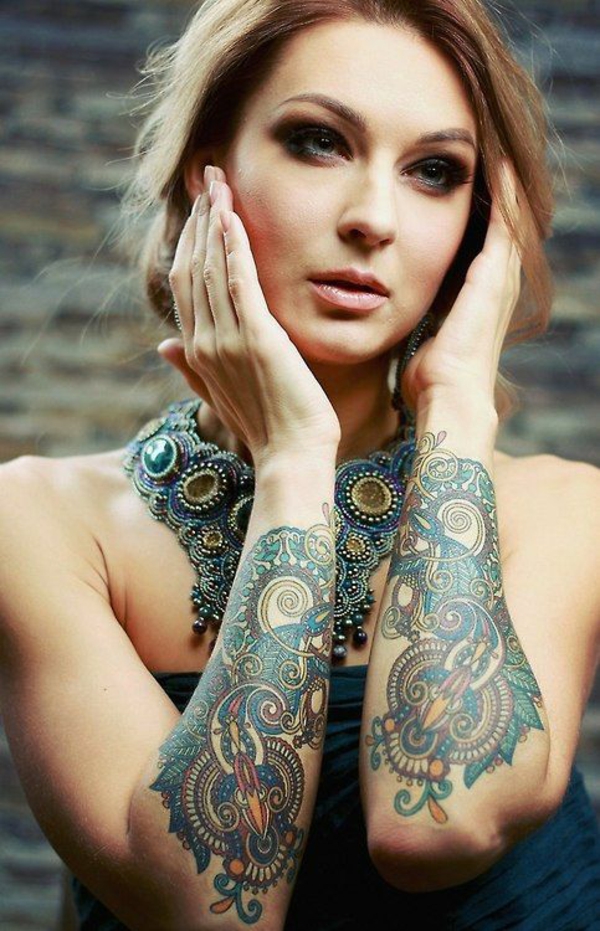 Unterarm tattoos frauen Tattoo Unterarm