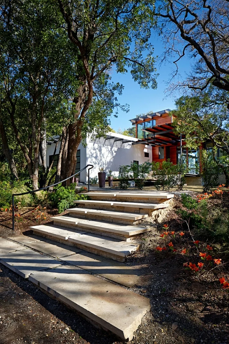 umweltfreundliche architektur und design green latern residenz texas