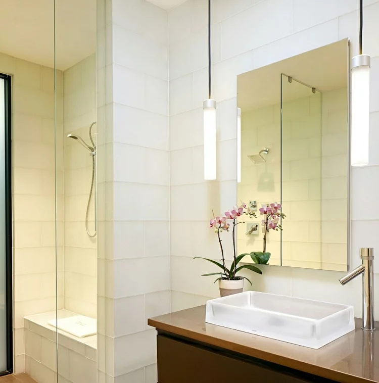 umweltfreundliches innendesign residenz wohnbereich moderne badezimmer fliesen