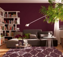 Wandfarbe Beere – trendy Farbtöne für eine moderne Wandgestaltung