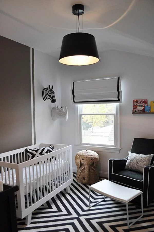 Babyzimmer gestalten deko ideen babybett