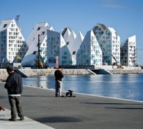 Cooler Wohnkomplex in Dänemark, der nach diesem Naturphänomen aussieht