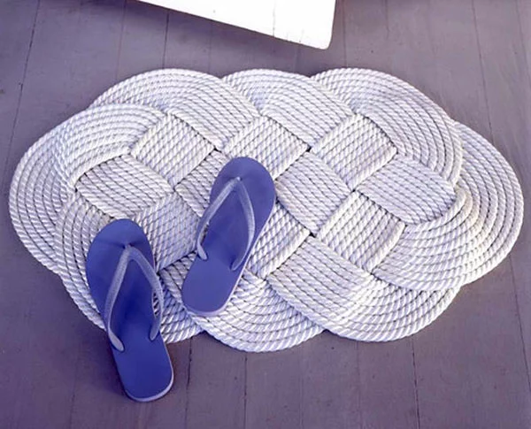 DIY Teppiche und Fußmatten weiß badezimmer