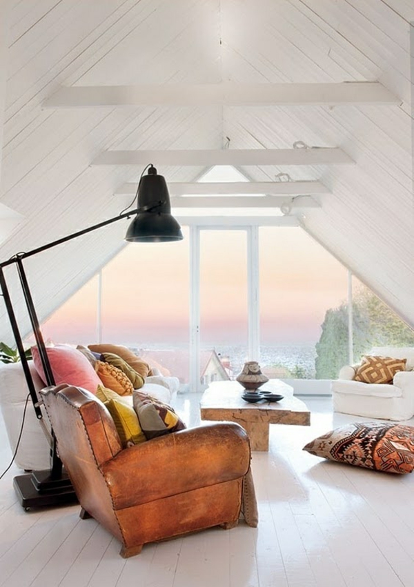 Dreiecksfenster fensterfolien rollos designs wohnzimmer