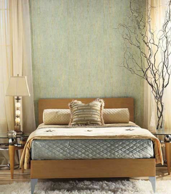Feng-Shui Schlafzimmer komplett farben gestalten warm